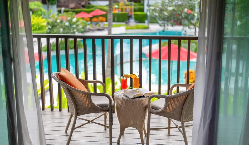 Amari Koh Samui_Deluxe Pool View_Balcony 1